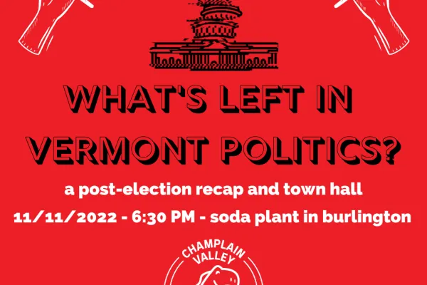What's Left in Vermont Politics?