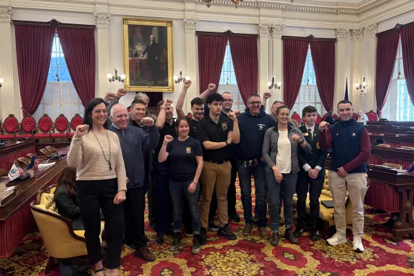 VT AFL CIO celebrates Senate victory!