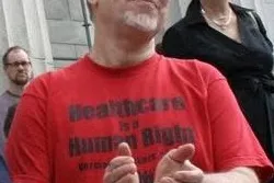 Celebrating campaign victory for universal healthcare