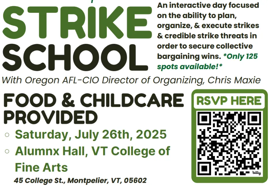 RSVP For Strike School